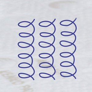 Estrutura de molas de colchão